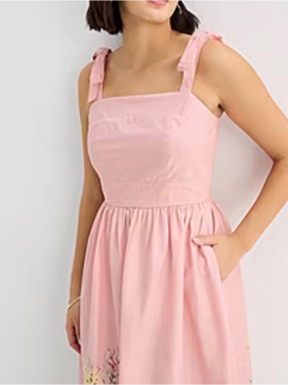 New Joie Woman’s Pink Floral Midi Summer Dress Size XL - Picture 3 of 13
